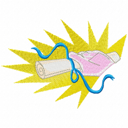 School Embroidery Design 10